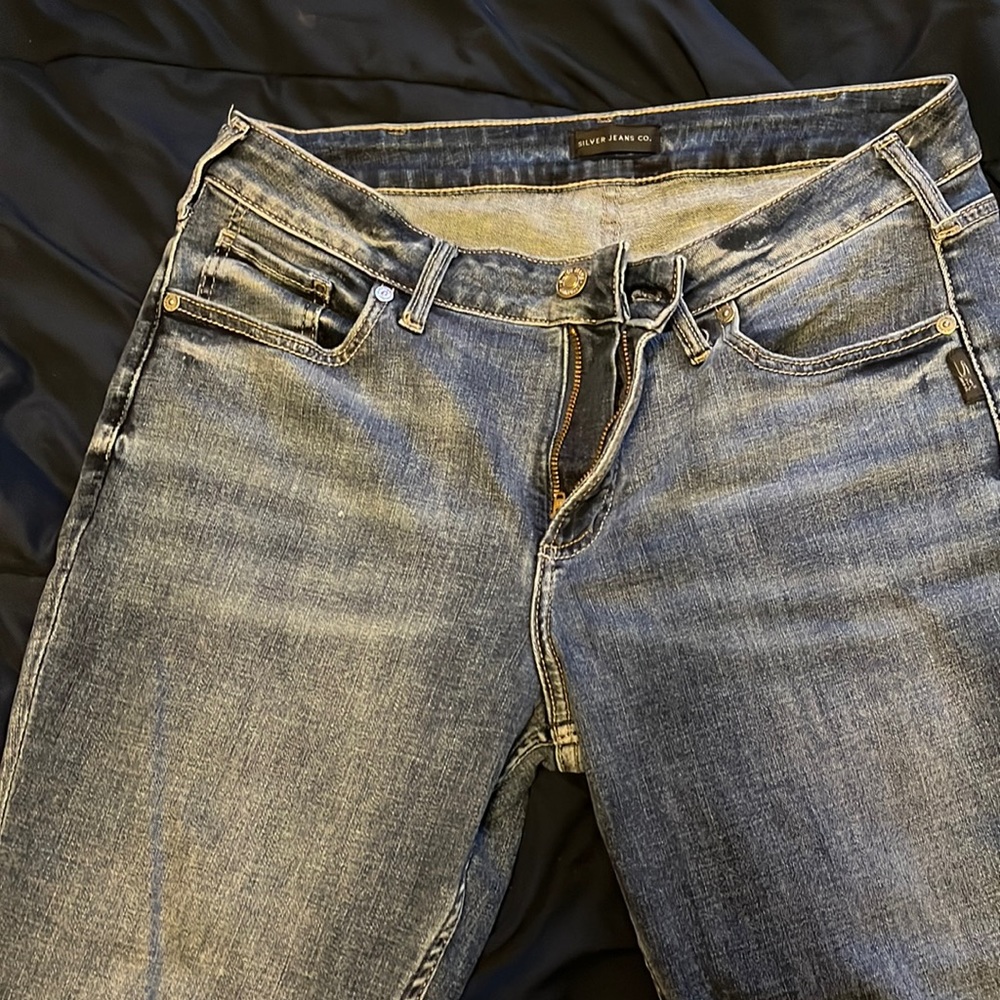 Silver jeans 33x29 Suki skinny